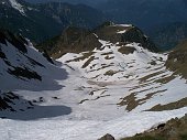 12 Via classica di salita al Pietra Quadra con ancora tanta neve